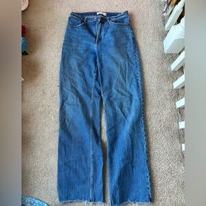 Abercrombie & Fitch Straight Leg Blue Jeans